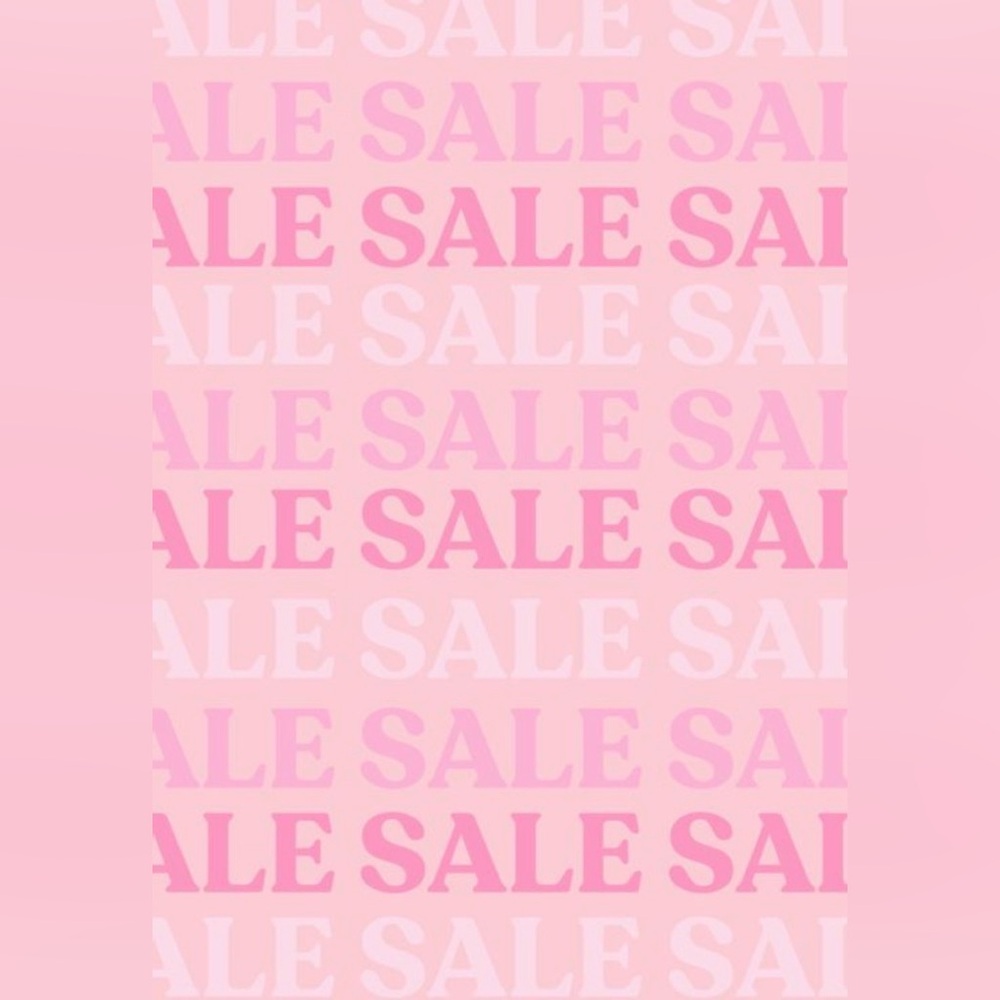 Pink SALE Graphic Poster
